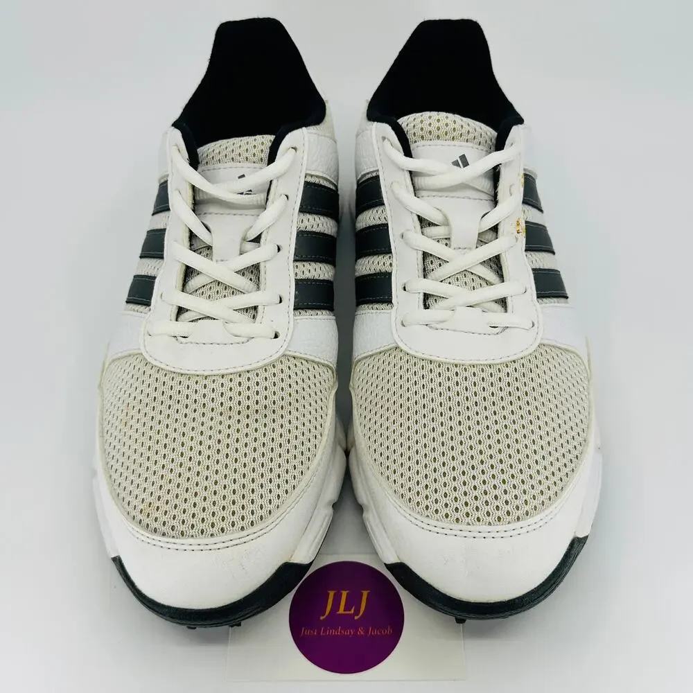 Adidas Men's Tech Response 4.0 Golf Shoes White/Black F33552 Size 9.5